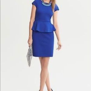 Banana Republic peplum sheath dress - Never worn